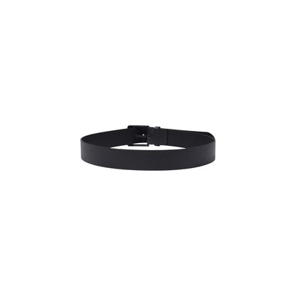 Black Leather Regular Belt