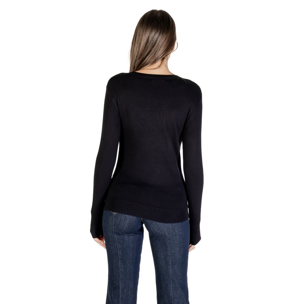 Black Viscose Sweatshirt