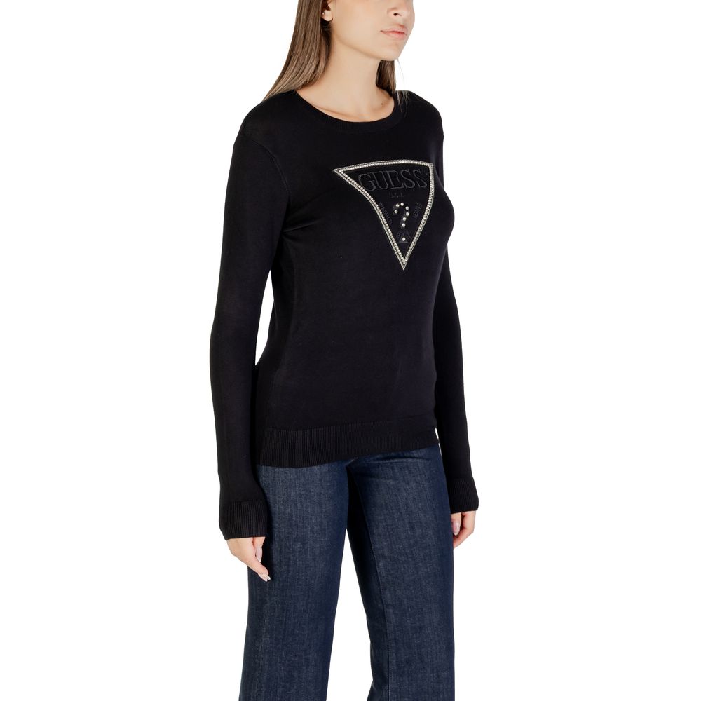 Black Viscose Sweatshirt