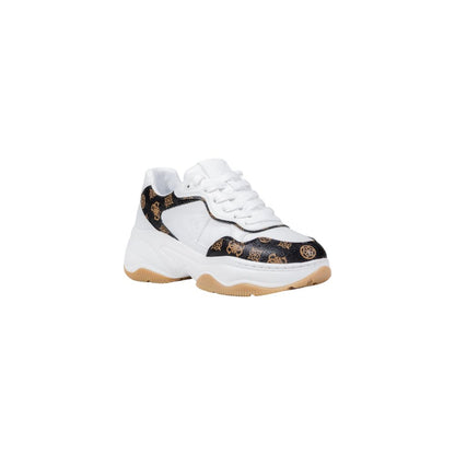 White Polyethylene Chunky Sneakers