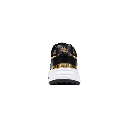 Black Polyethylene Chunky Sneakers