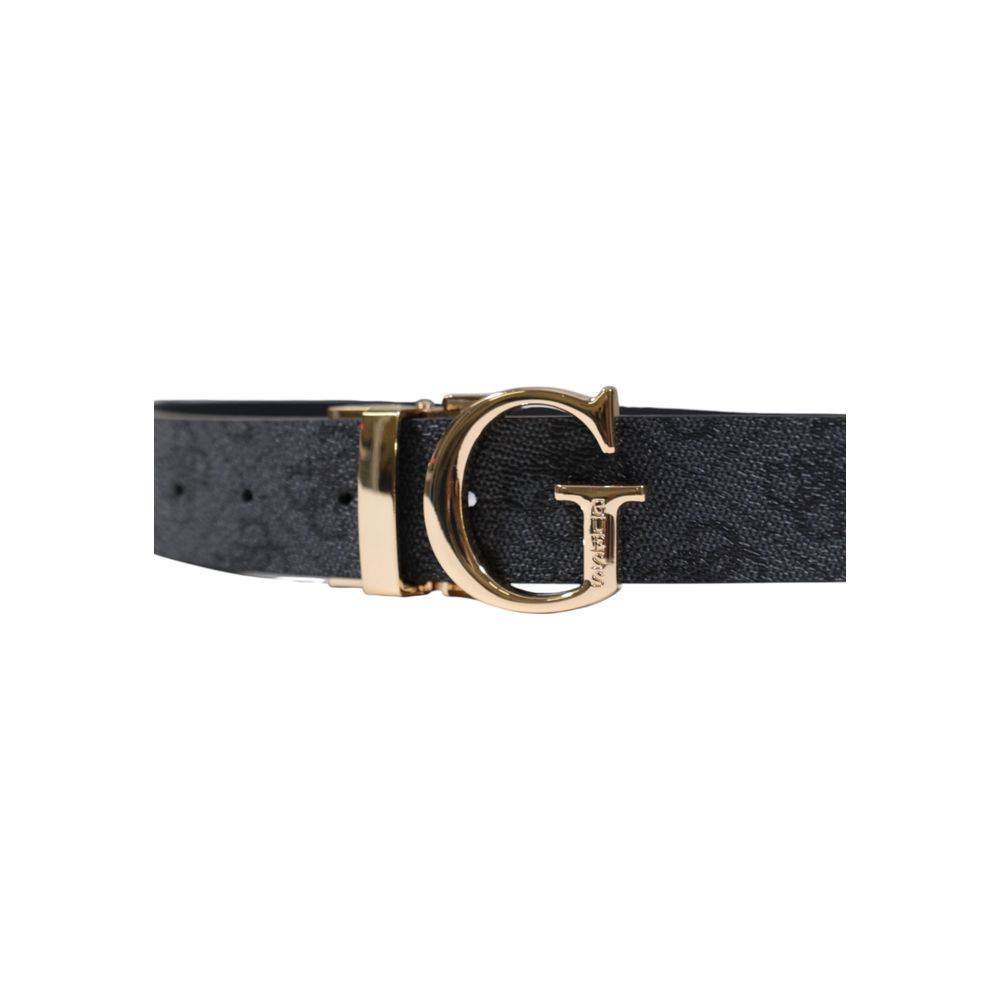 Gray Polyester Thin Belt