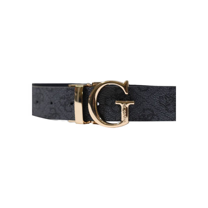 Gray Polyester Thin Belt