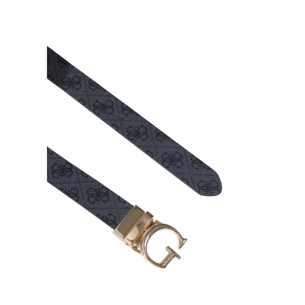 Gray Polyester Thin Belt