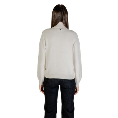 White Viscose Sweatshirt