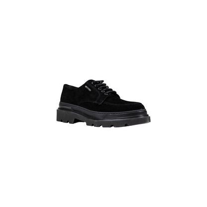 Black Leather Oxfords And Derbies