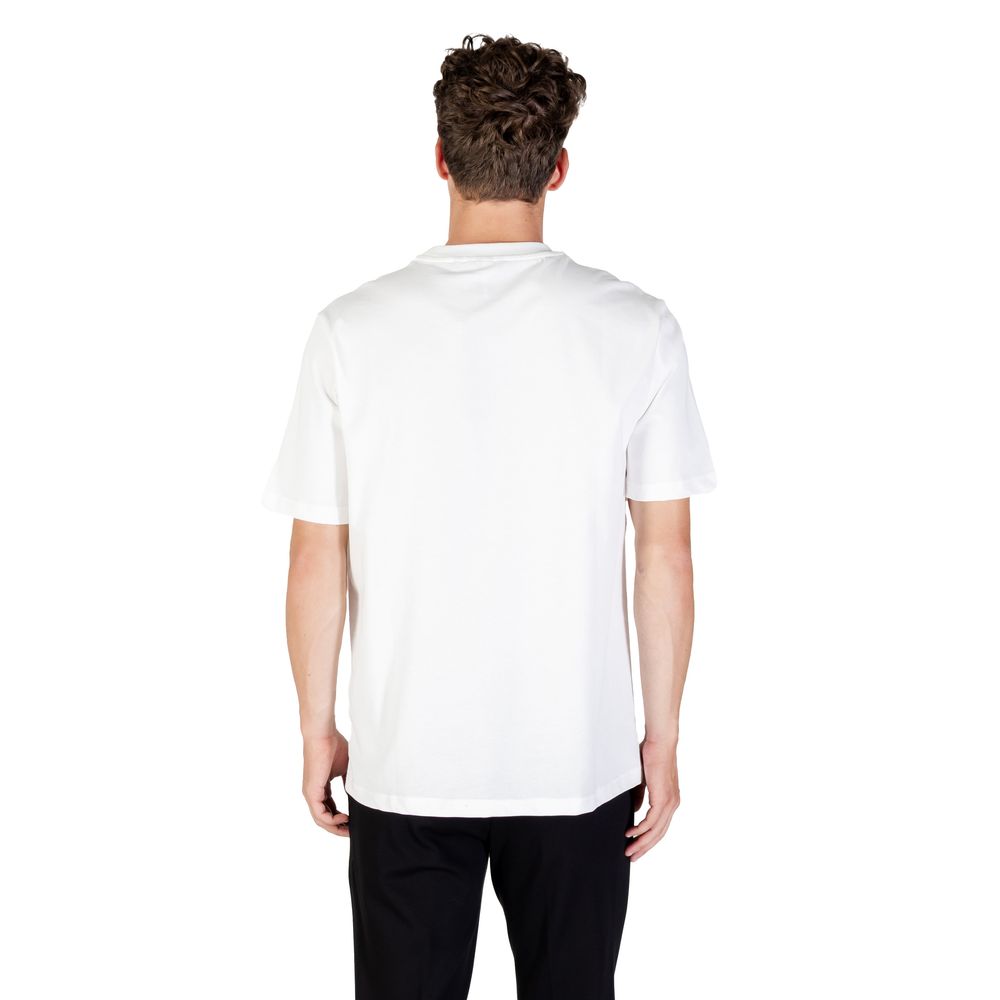 Cream Cotton T-Shirt