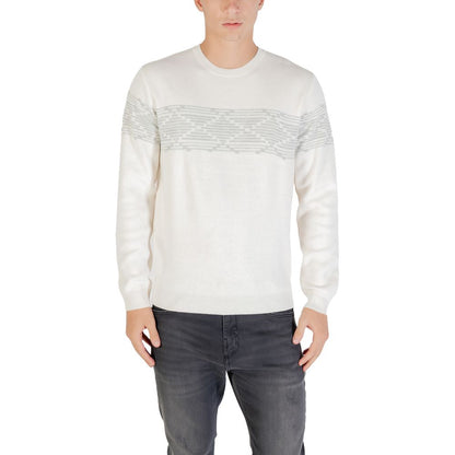 Beige Polyester Sweatshirt
