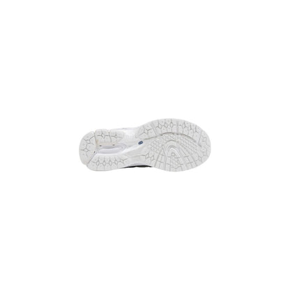 White Synthetic Athletic Sneakers