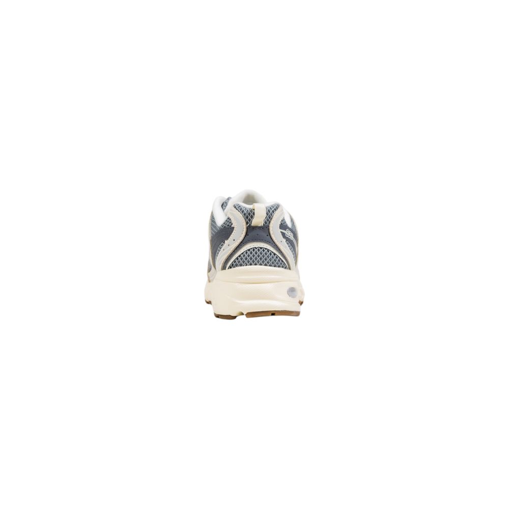 Gray Suede Leather Athletic Sneakers