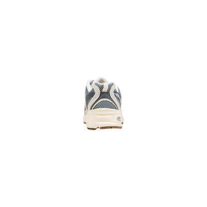 Gray Suede Leather Athletic Sneakers