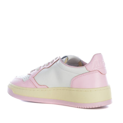 Multicolor Leather Low Top Sneakers
