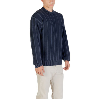 Blue Cotton Sweatshirt