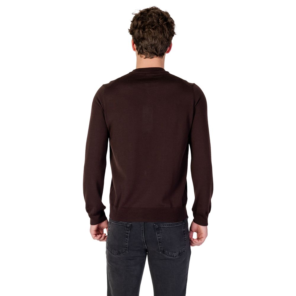Brown Wool Sweatshirt