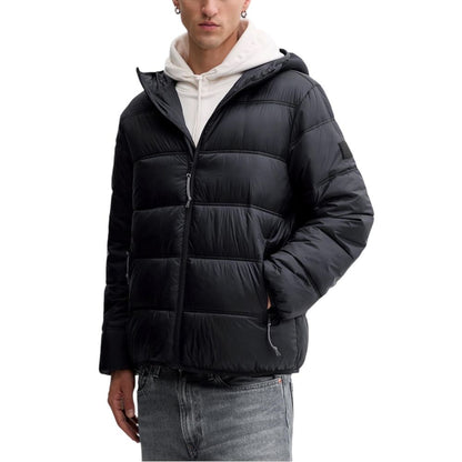 Black Polyamide Coat