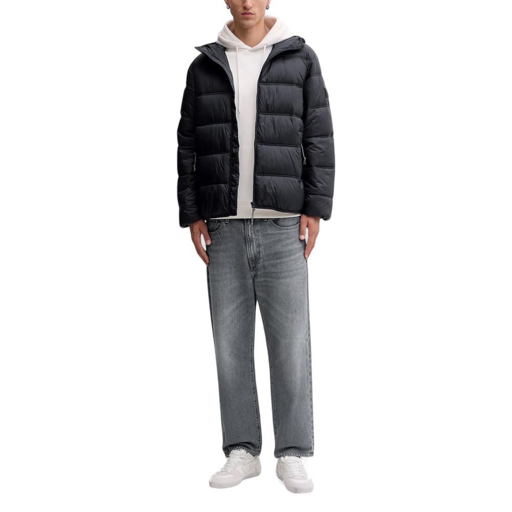 Black Polyamide Coat