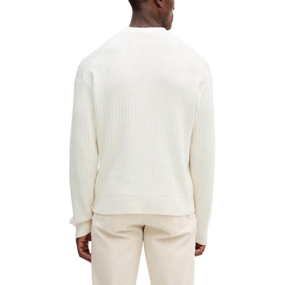 Cream Cotton Sweatshirt