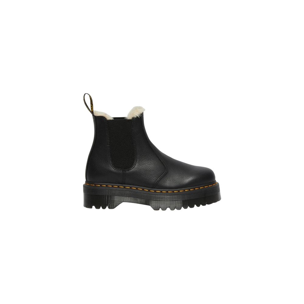 Black Leather Chelsea Boots