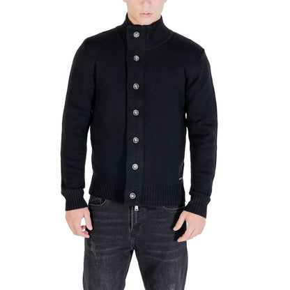 Black Marabou Sweatshirt