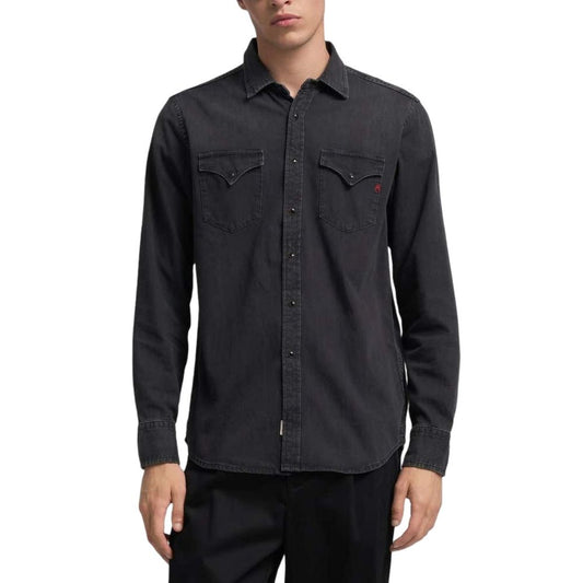 Black Cotton Shirt