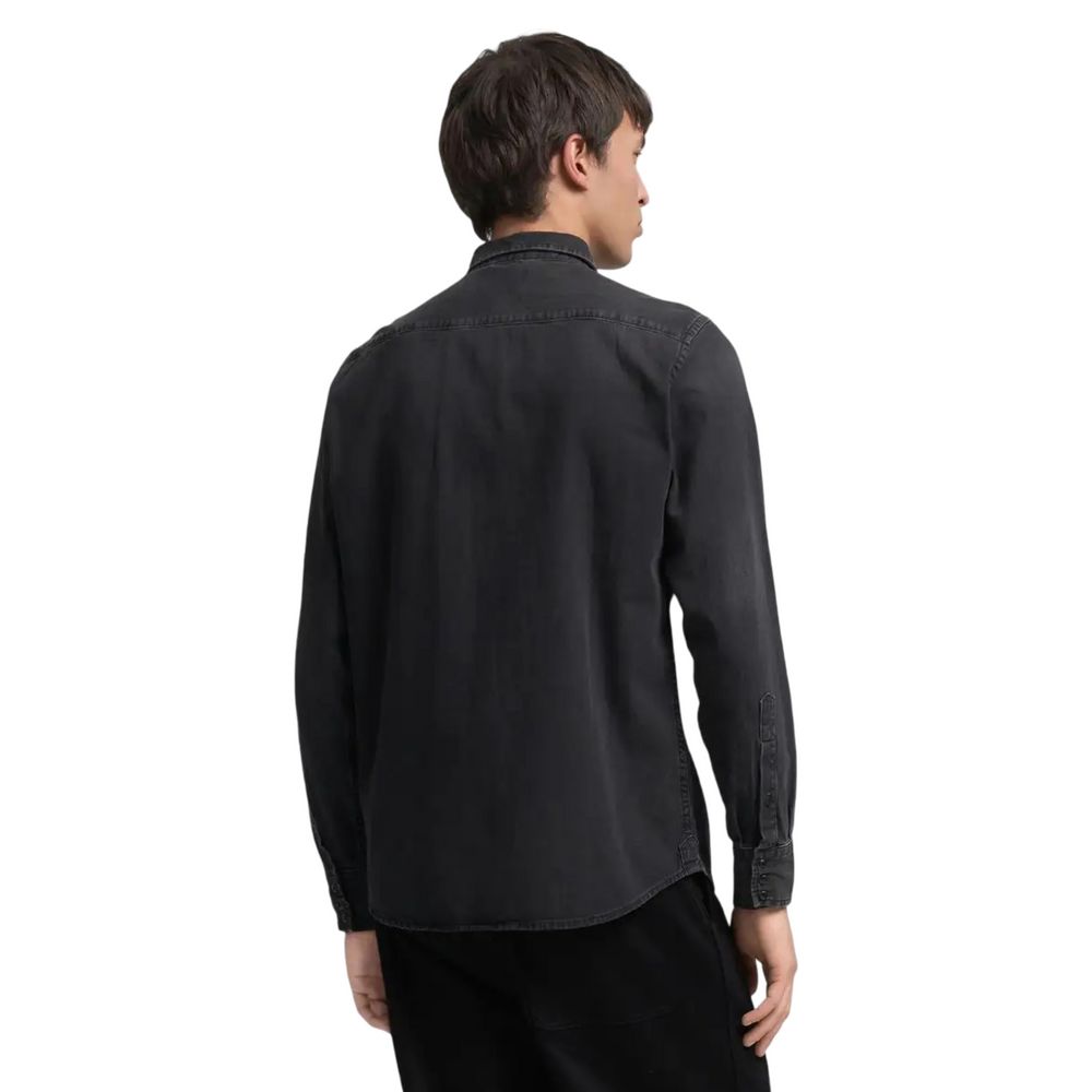 Black Cotton Shirt