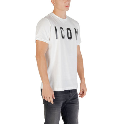 Black And White Cotton T-Shirt