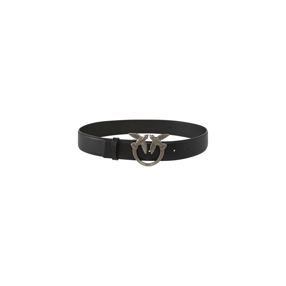 Bicolor Leather Regular Belt