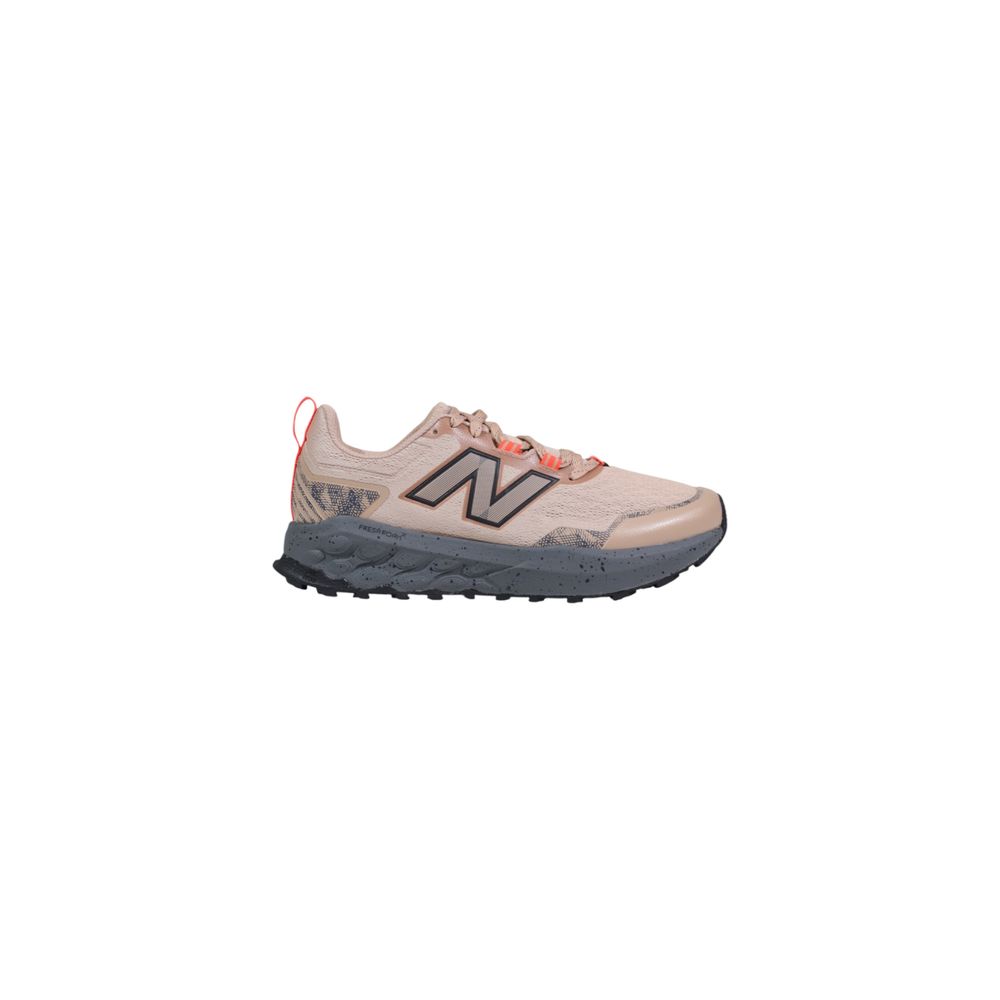 Beige Textile Athletic Sneakers