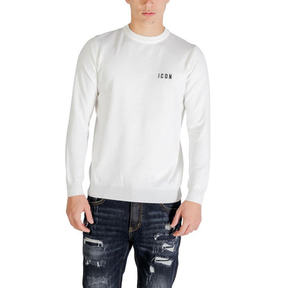 White Viscose Sweatshirt