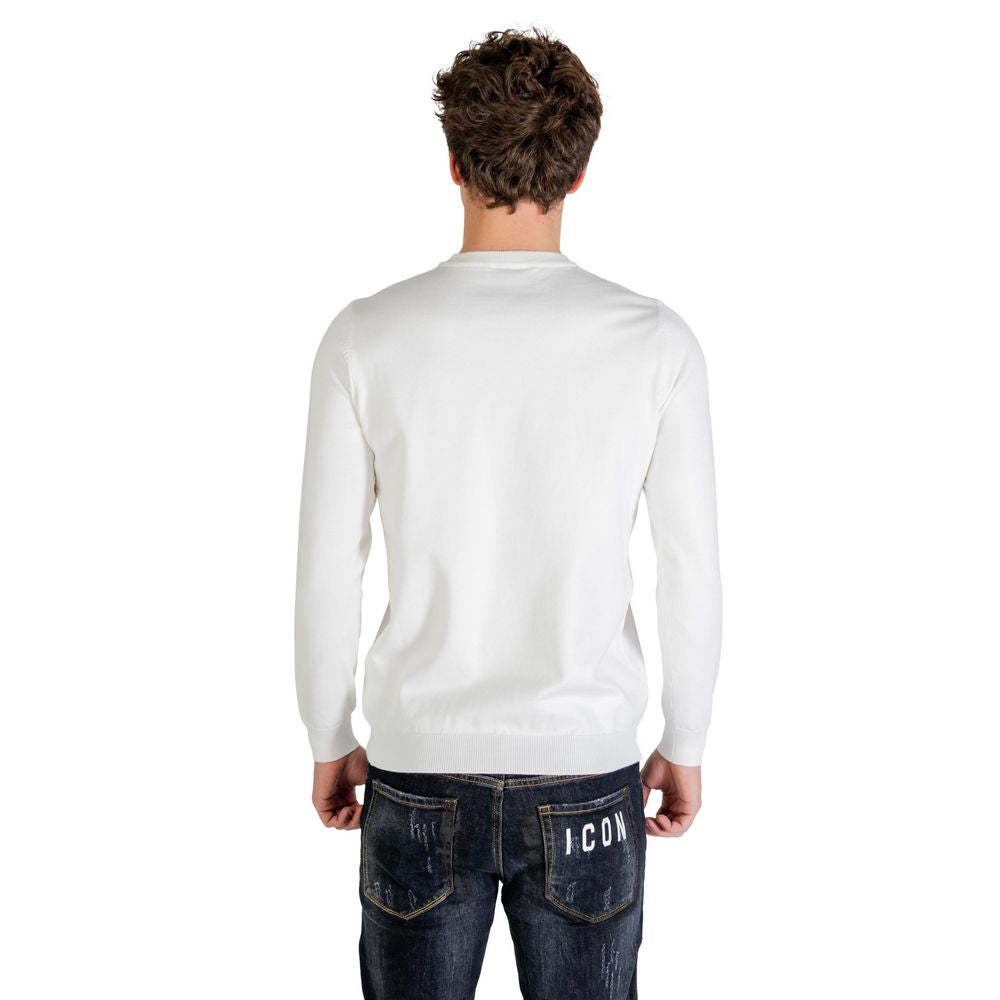 White Viscose Sweatshirt