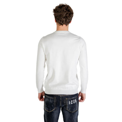 White Viscose Sweatshirt