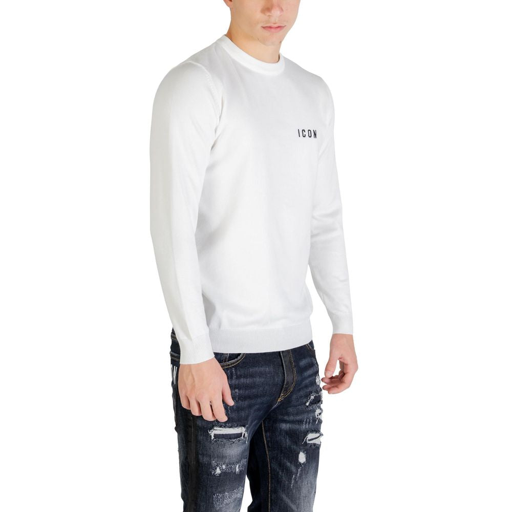 White Viscose Sweatshirt