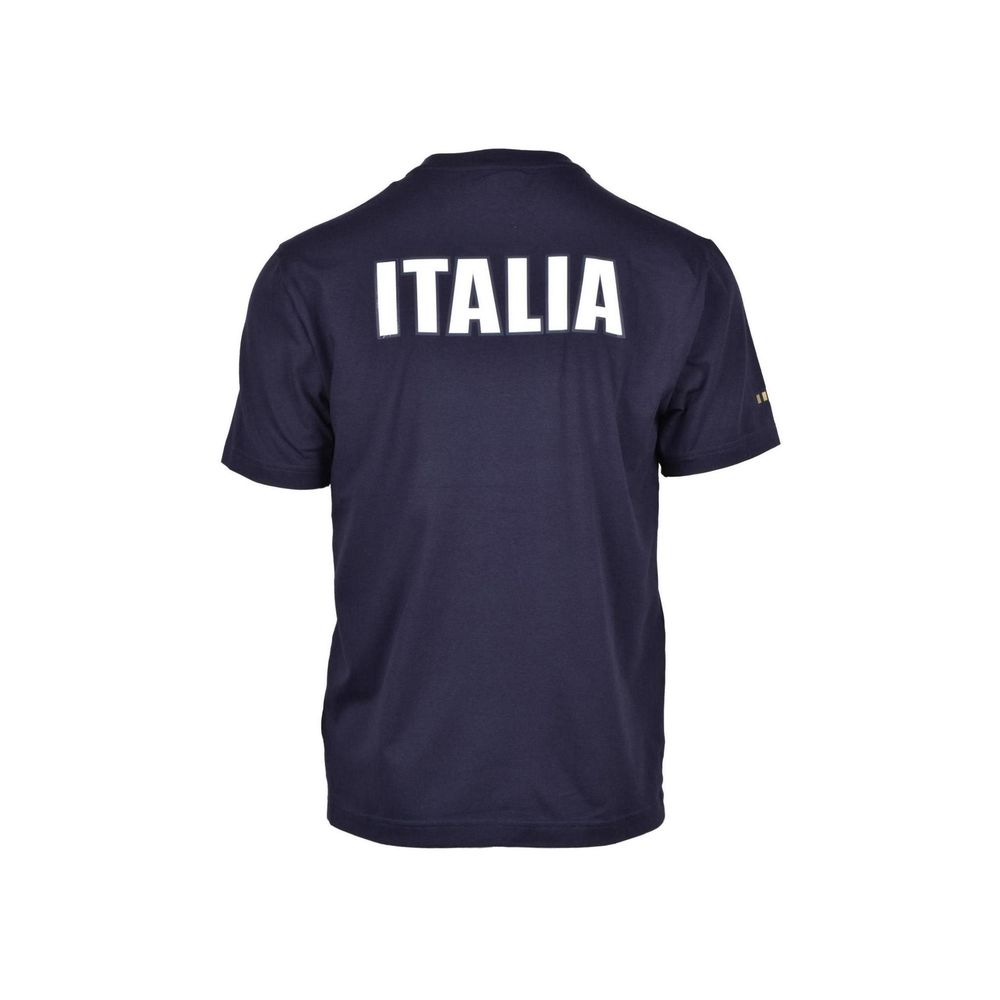 Blue Cotton T-Shirt