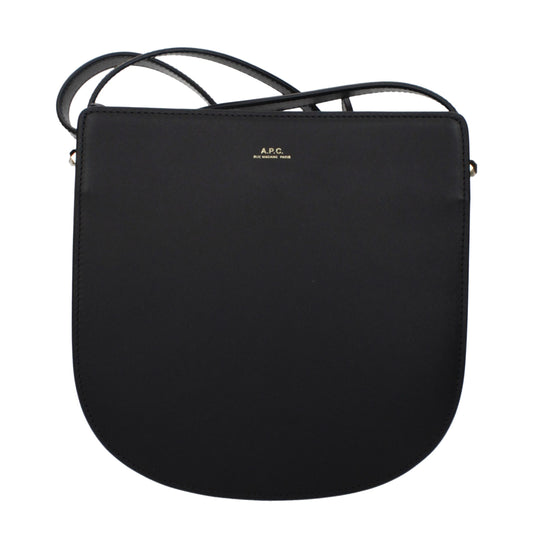 Black Leather Crossbody Bag