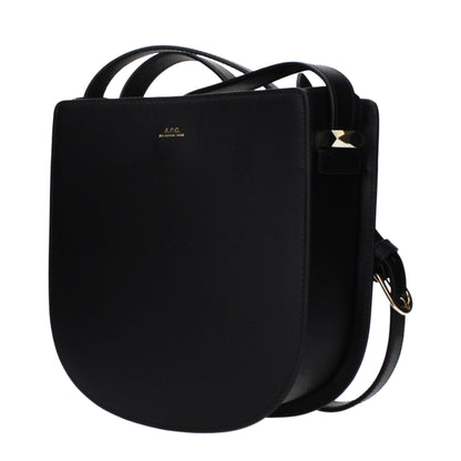 Black Leather Crossbody Bag