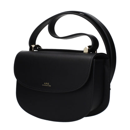 Black Leather Shoulder Bag