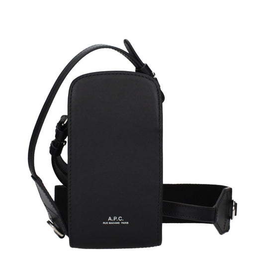 Black Leather Crossbody Bag