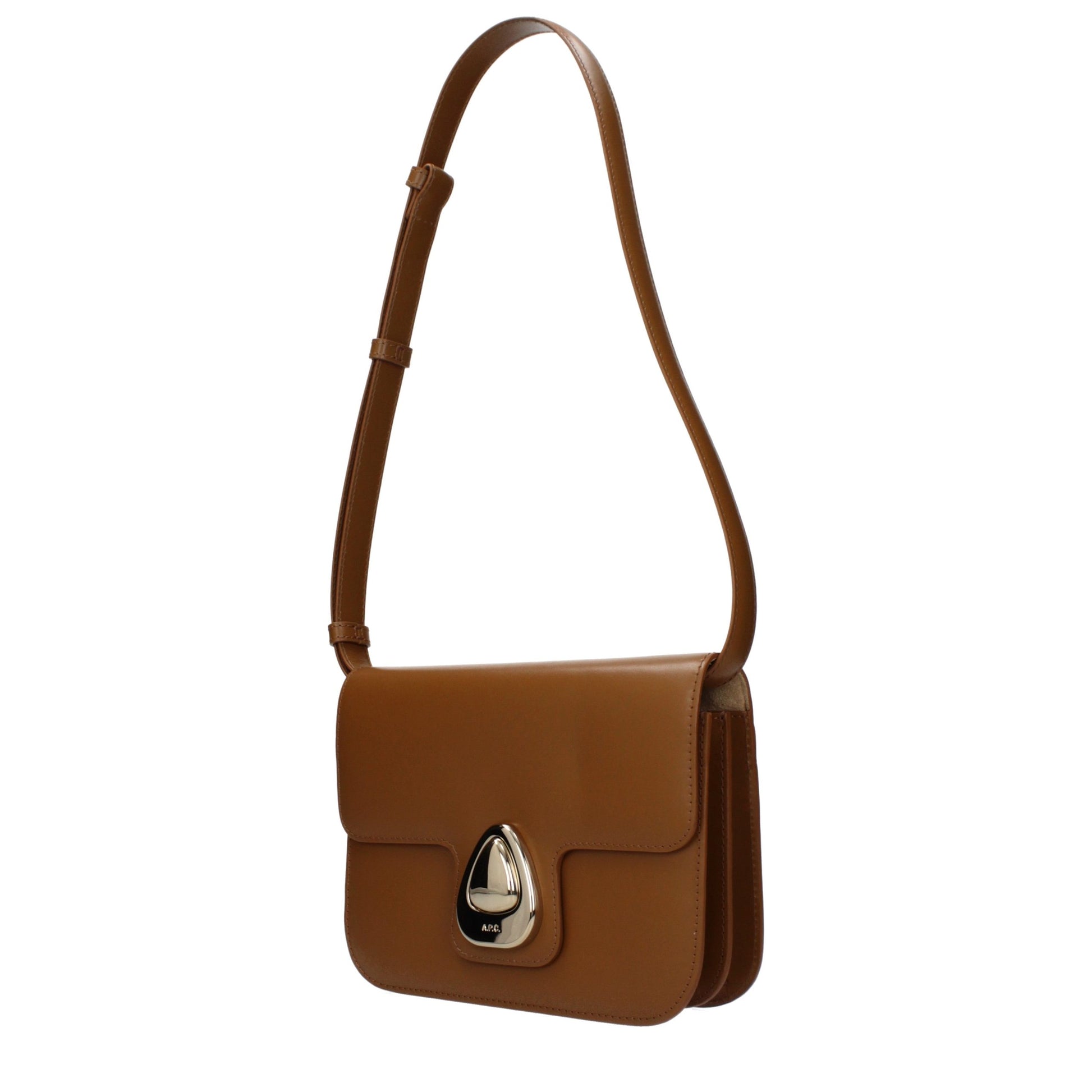 Brown Leather Shoulder Bag