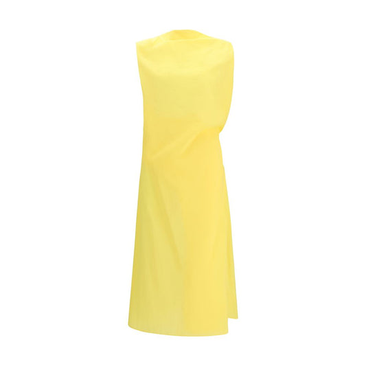 Bicolor Cotton Casual Dress