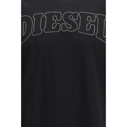 Black Cotton T-Shirt