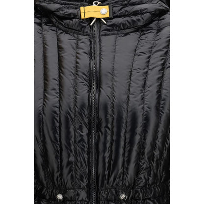 Black Nylon Full-Length Jacket