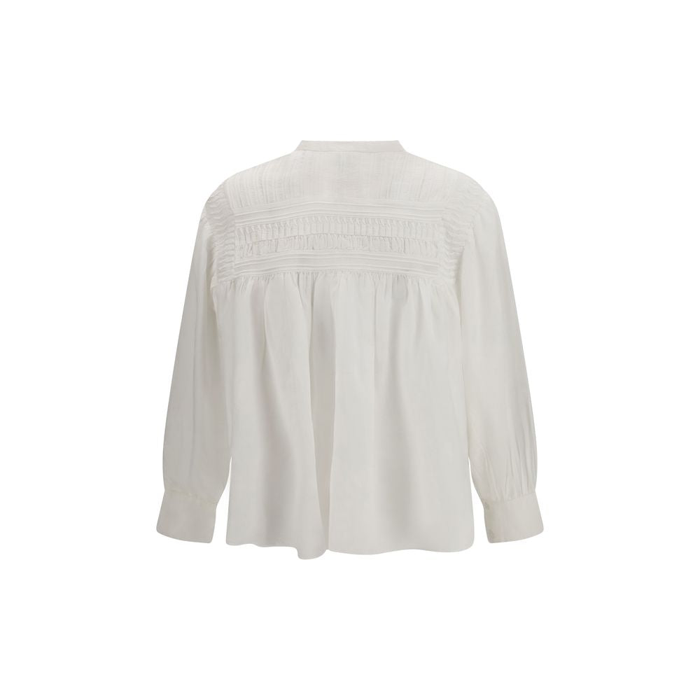 White Cotton Blouse