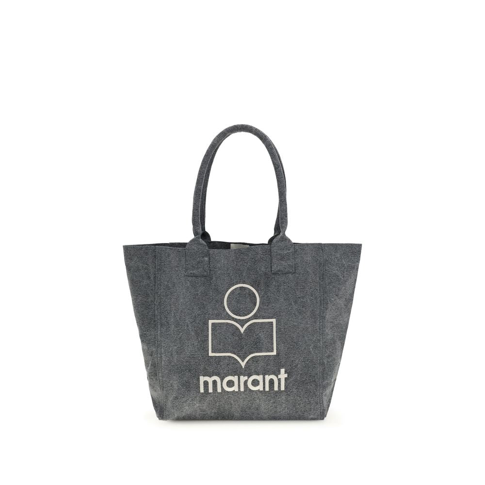 Gray Cotton Shoulder Bag