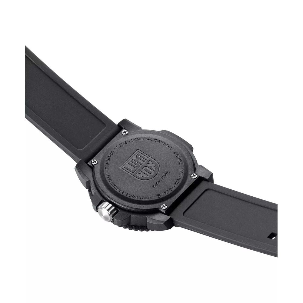 Black Resin Sport Watch