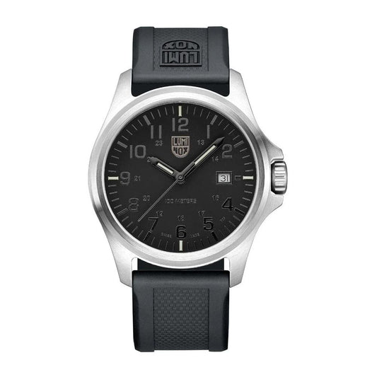 Black Resin Sport Watch