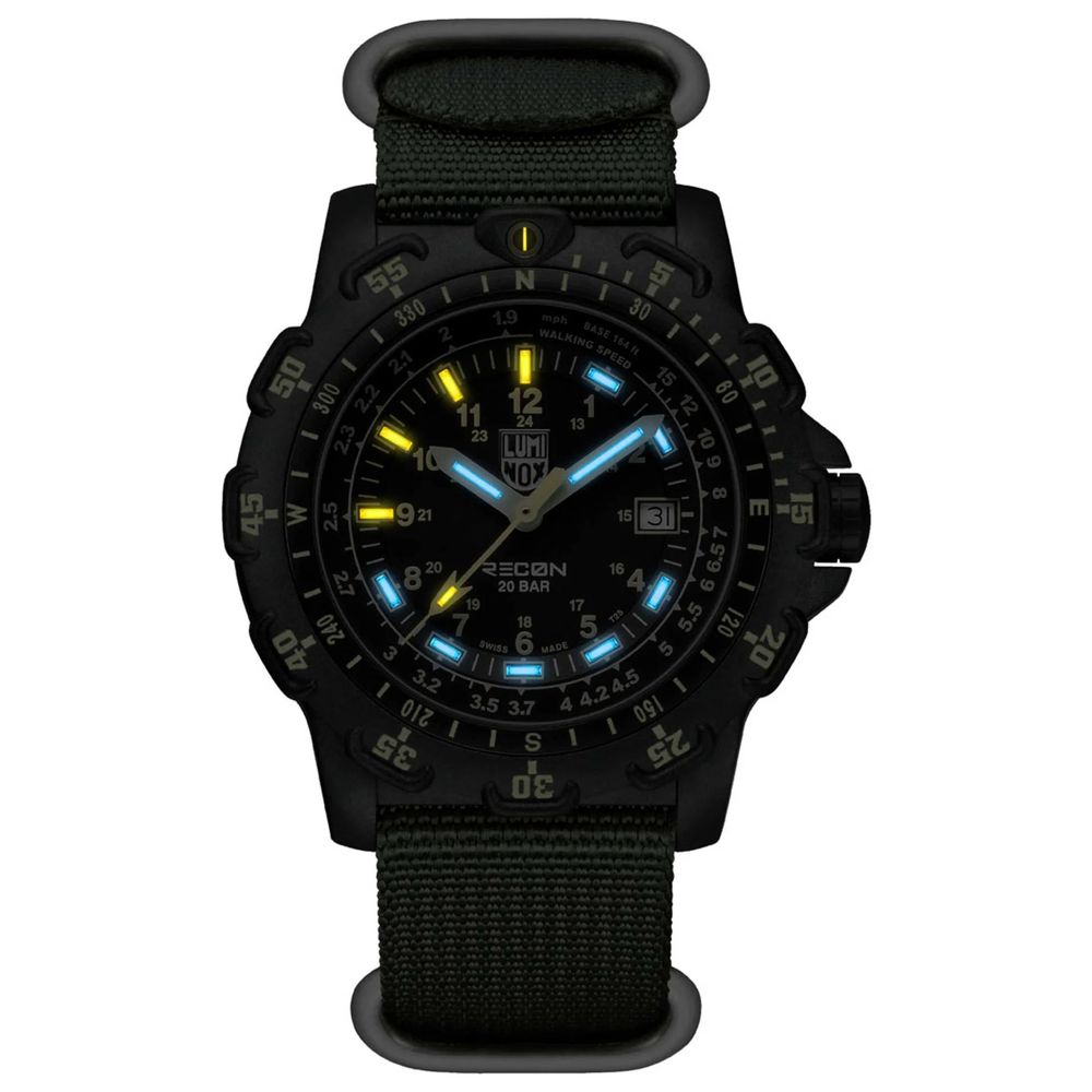 Bicolor Nylon Sport Watch