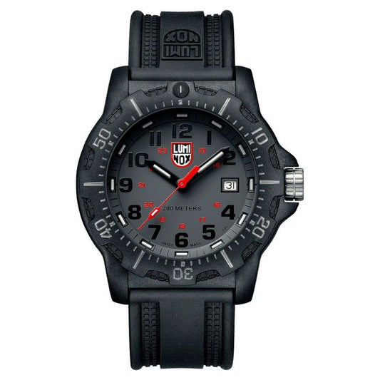 Black Resin Sport Watch