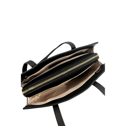 Black PU Women Shoulder Bag
