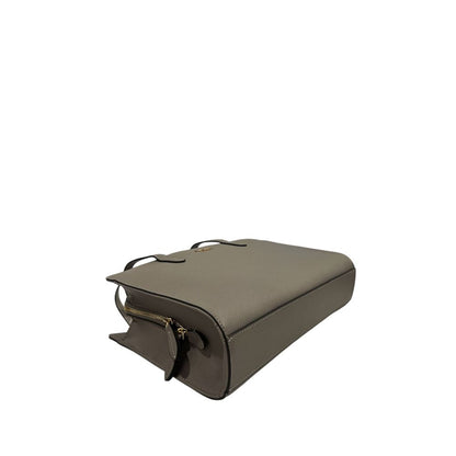 Grey PU Women Shoulder Bag