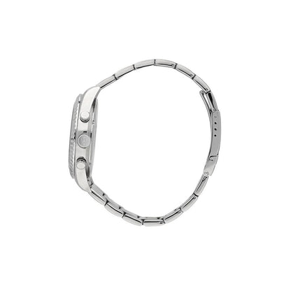Gray Stainless Steel Dress Watch